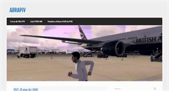 Desktop Screenshot of abrapiv.com.br